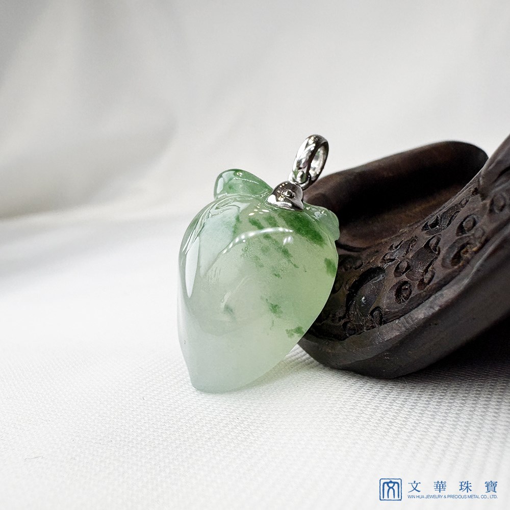 冰種飄花玉桃子 