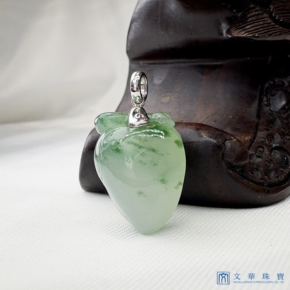 冰種飄花玉桃子 