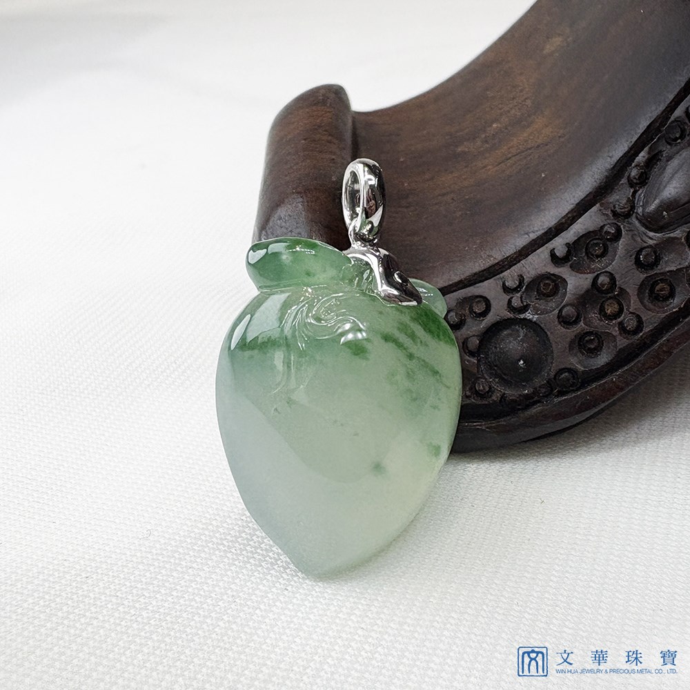 冰種飄花玉桃子 