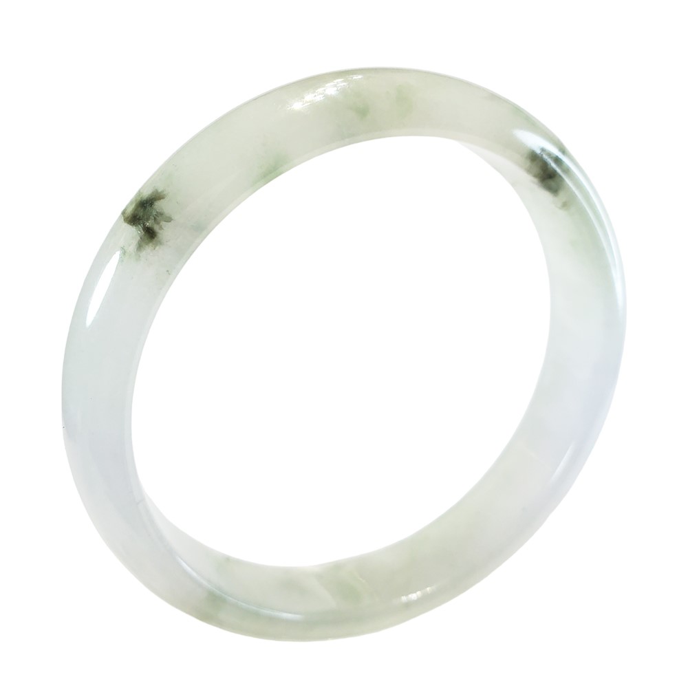 冰種飄花玉鐲 19圍(已售出)