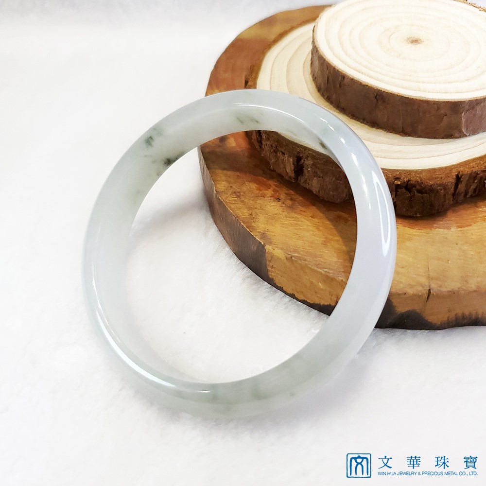 冰種飄花玉鐲 19圍(已售出)