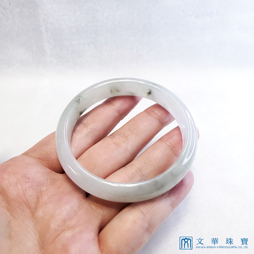 冰種飄花玉鐲 19圍(已售出)