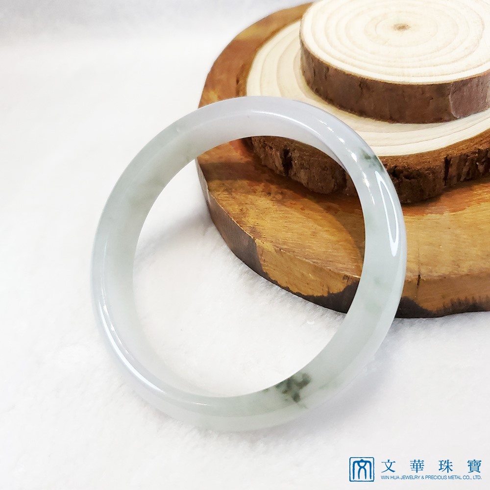 冰種飄花玉鐲 19圍(已售出)
