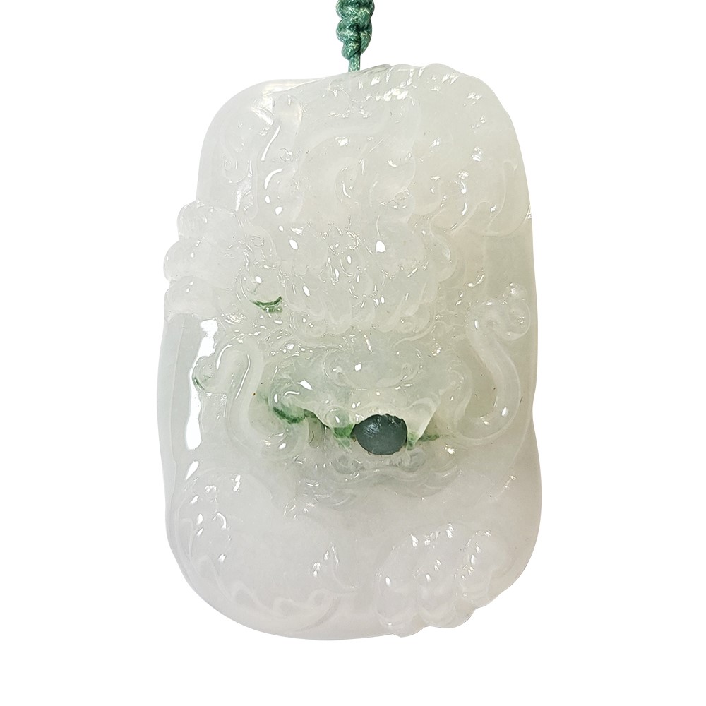 龍珠巧色龍玉牌