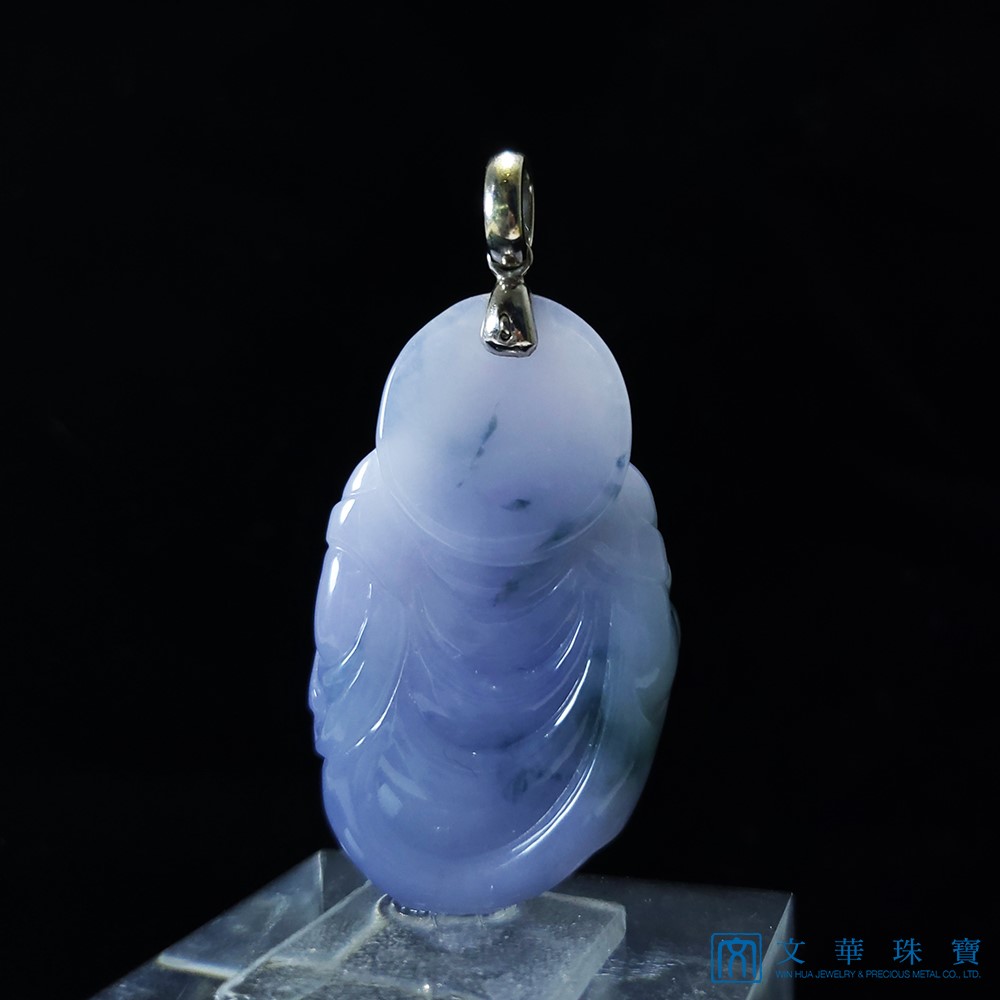 紫羅蘭飄花彌勒佛