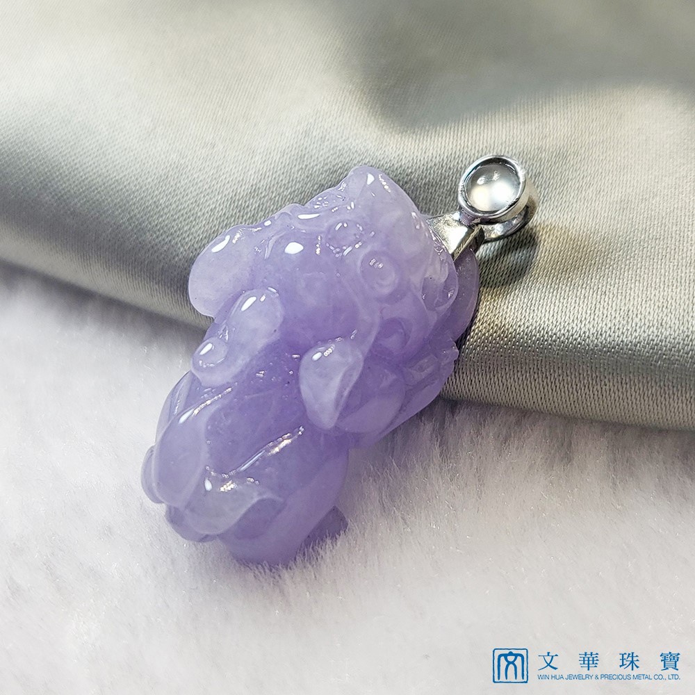 紫貔貅玉墜(已售出)