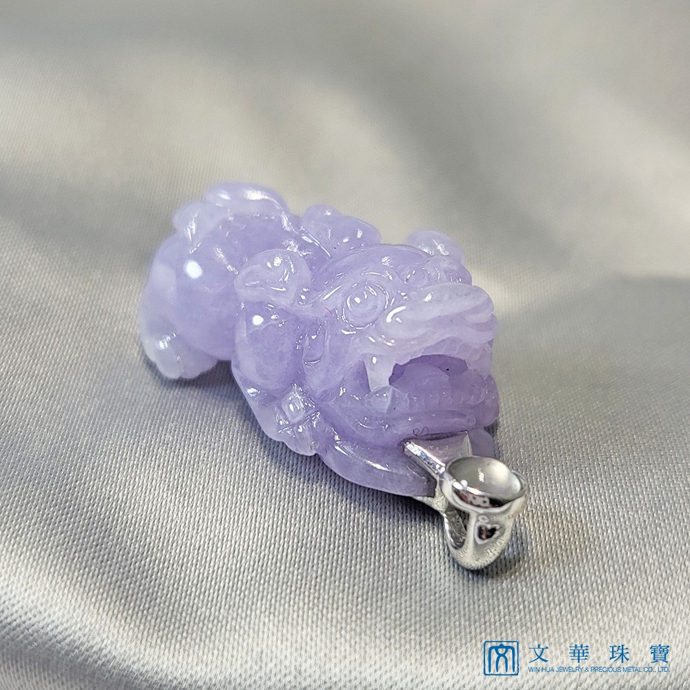 紫貔貅玉墜(已售出)