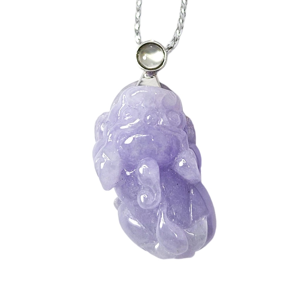 紫貔貅玉墜(已售出)