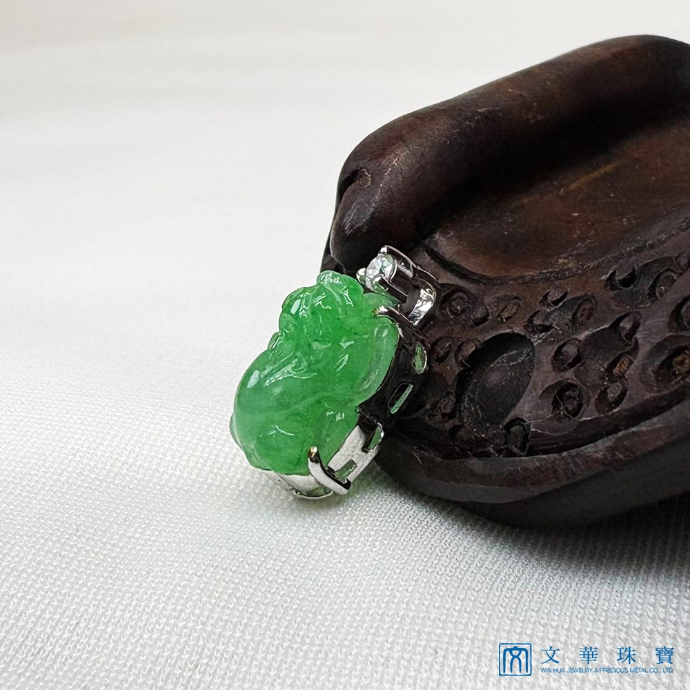翡翠小貔貅玉墜