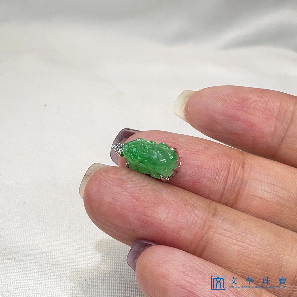 翡翠小貔貅玉墜