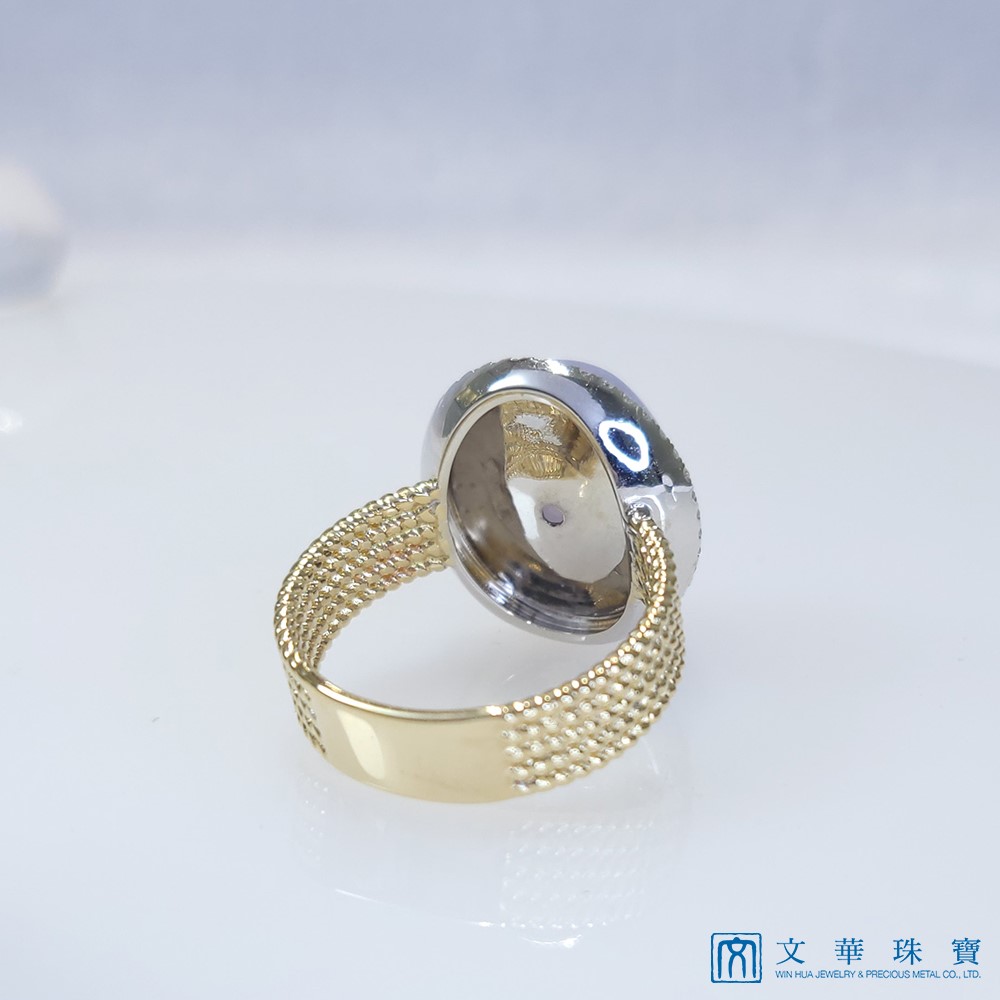 紫羅蘭蛋面鑽戒 國際圍11.5號(已售出)