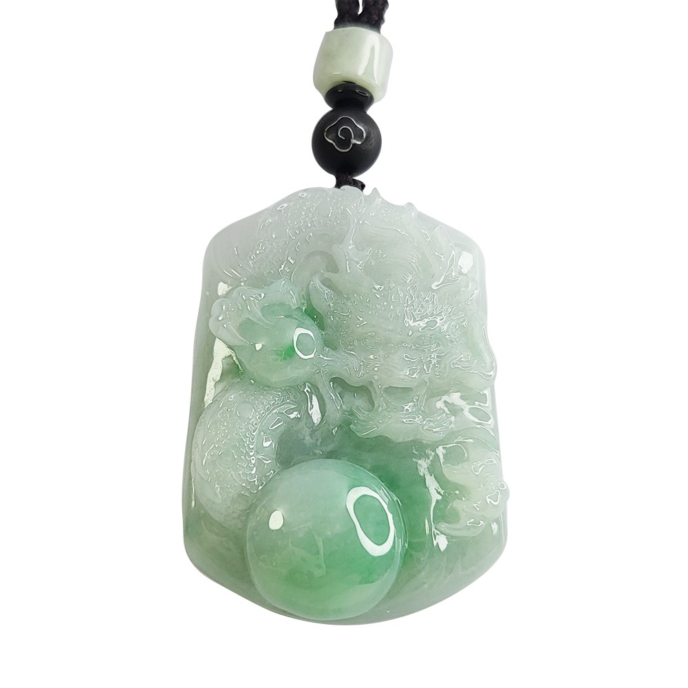 白底青龍牌 贈精美中國繩乙入(已售出)