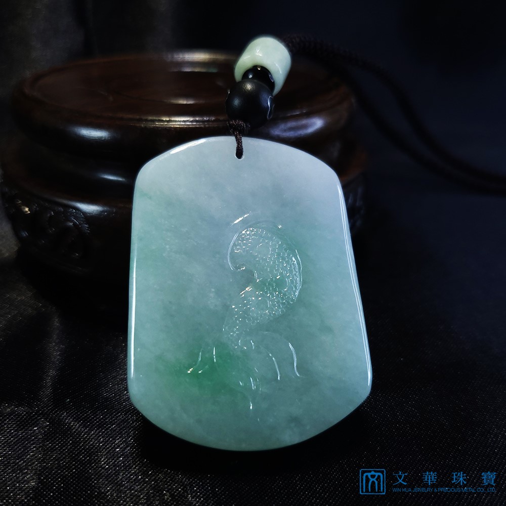 白底青龍牌 贈精美中國繩乙入(已售出)