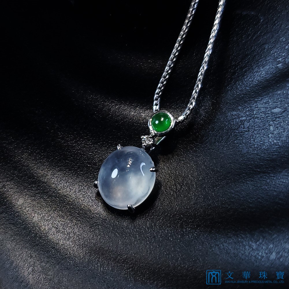 木拿種冰蛋玉墜