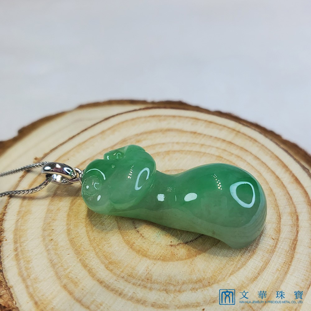 翡翠如意玉墜(已售出)