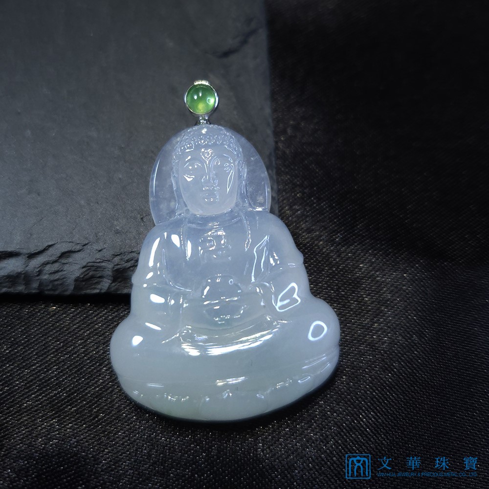 如來佛祖翡翠玉墜(已售出)