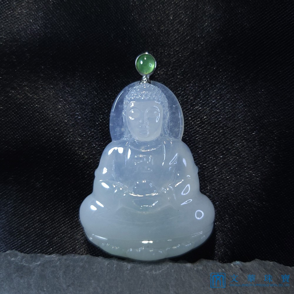 如來佛祖翡翠玉墜(已售出)