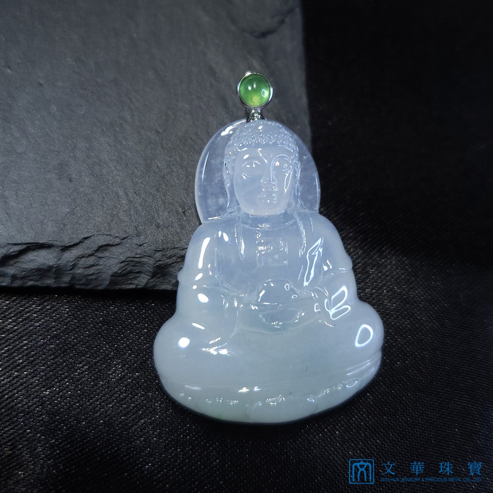 如來佛祖翡翠玉墜(已售出)