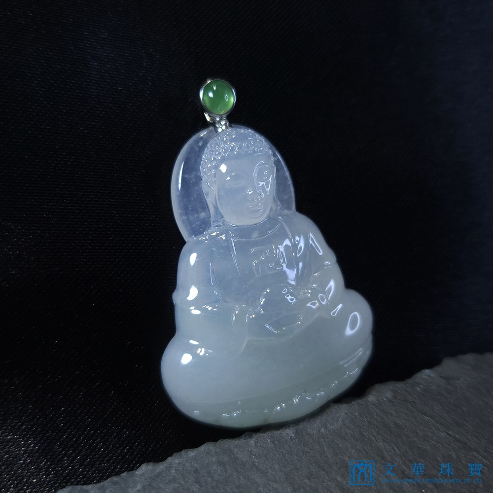 如來佛祖翡翠玉墜(已售出)