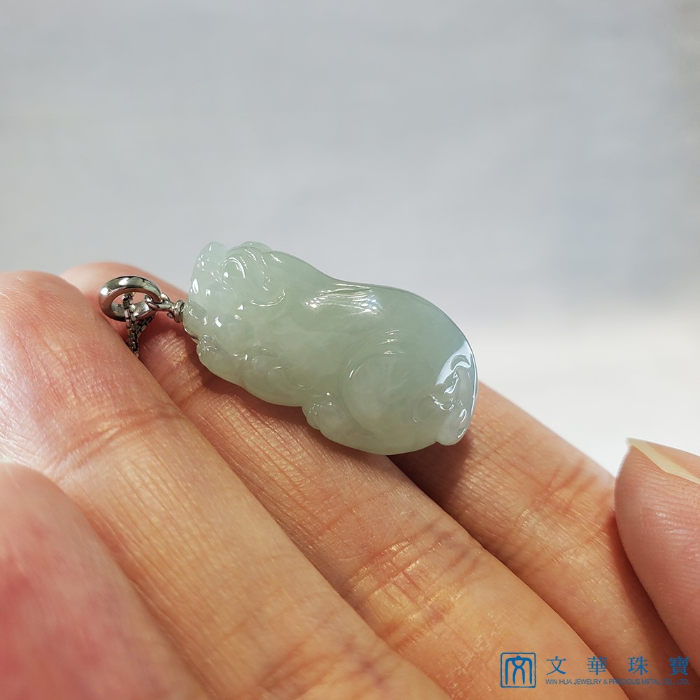 芙蓉貔貅玉墜(已售出)