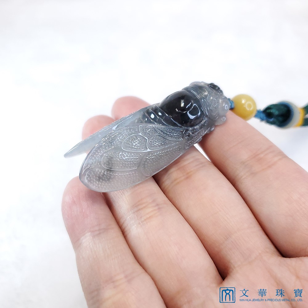 冰墨玉蟬(已售出)