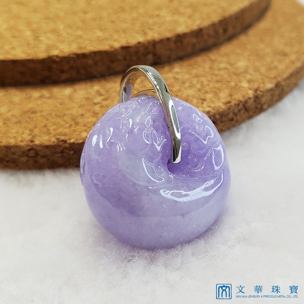 紫羅蘭龍扣鑽墜(已售出)