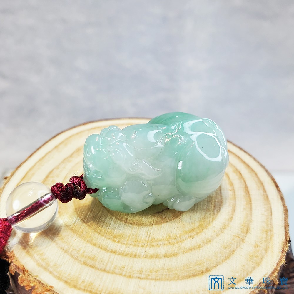 芙蓉綠貔貅把玩掛墜(已售出)