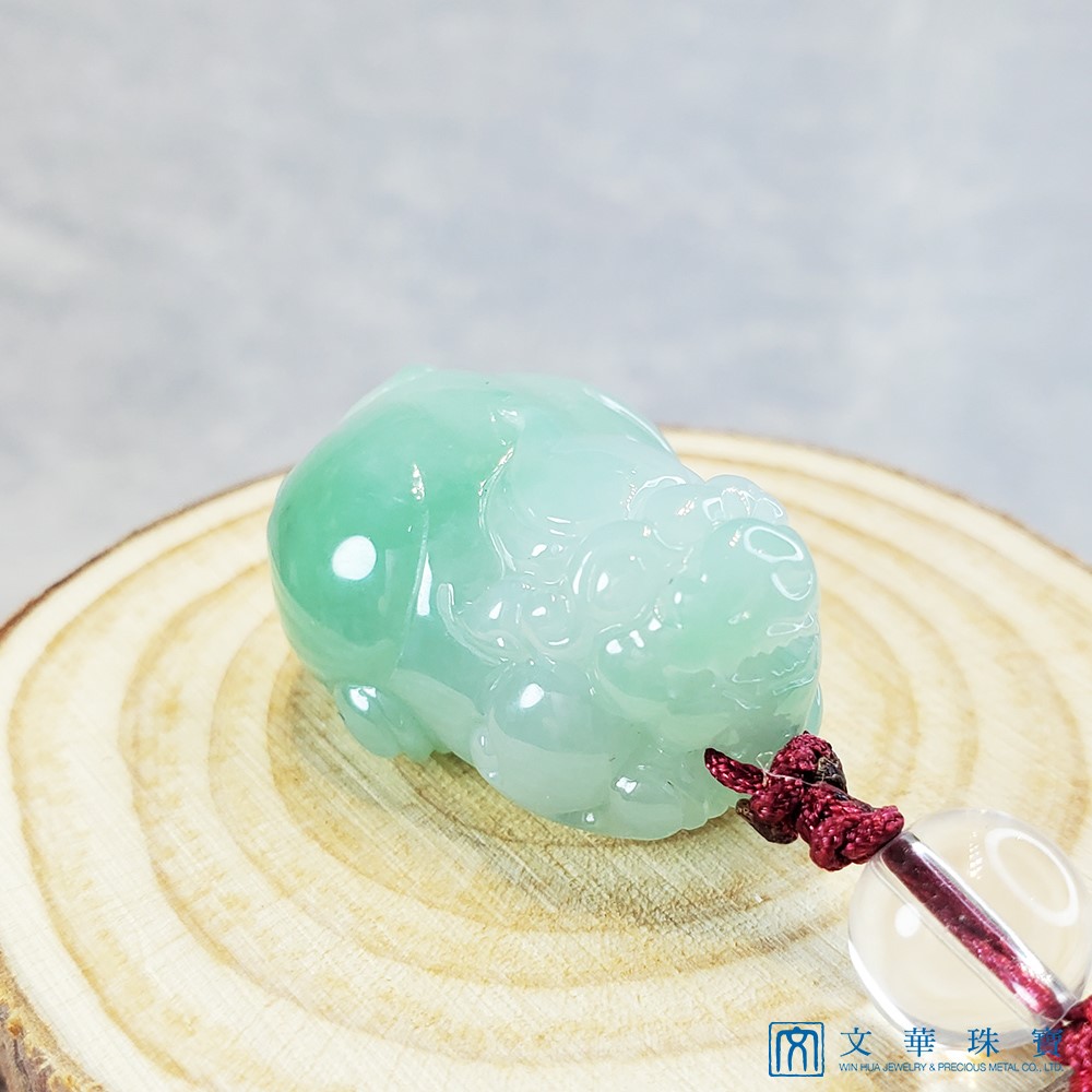 芙蓉綠貔貅把玩掛墜(已售出)