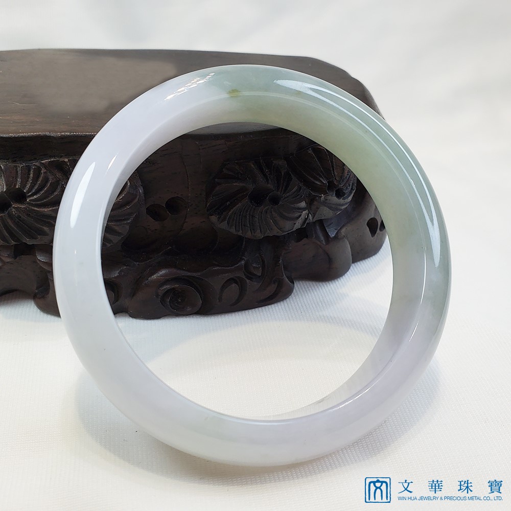 寬版厚莊冰糯帶湖綠玉鐲 19.5-20圍 平安鐲(已售出)