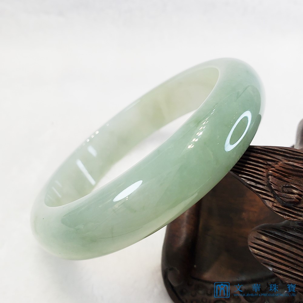 芙蓉寬版平安鐲 19.5-20圍(已售出)