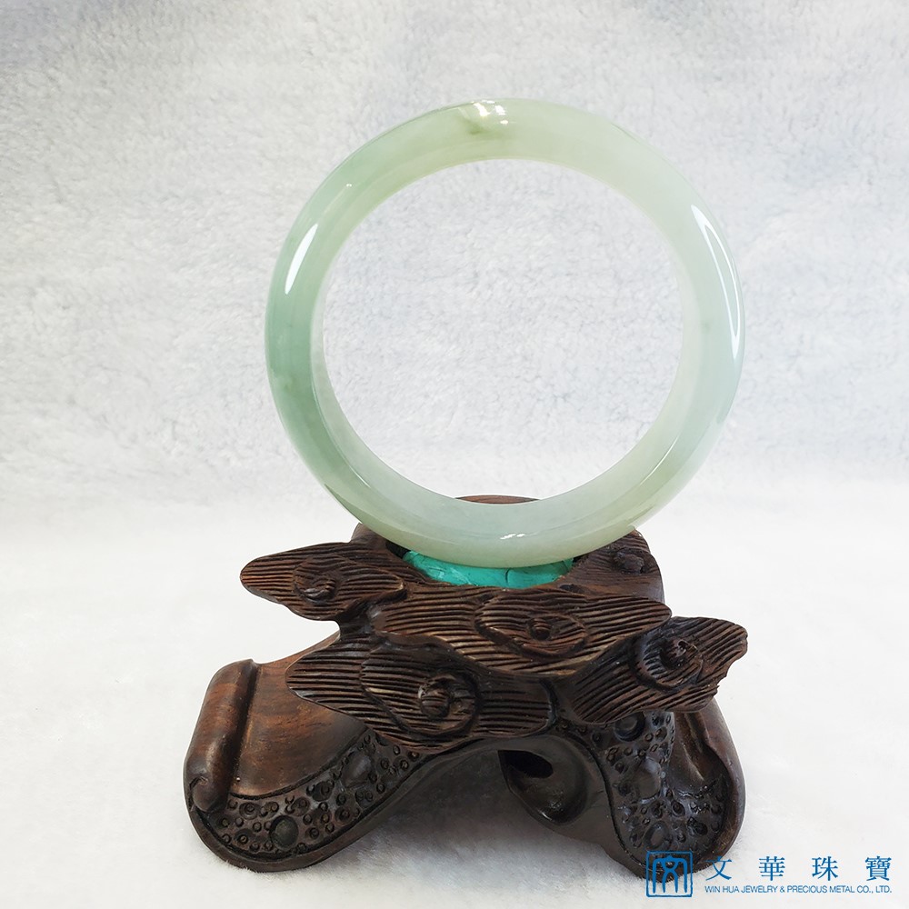 芙蓉寬版平安鐲 19.5-20圍(已售出)