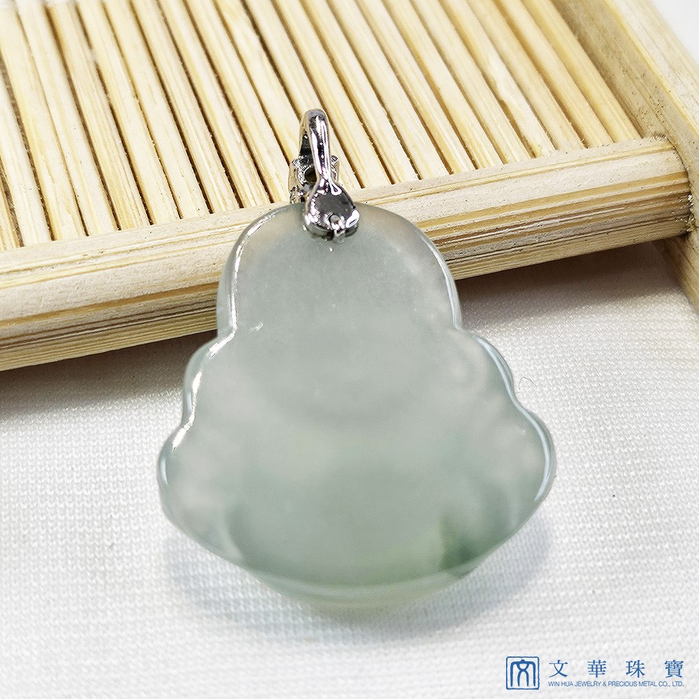 高冰起螢芙蓉彌勒佛玉墜(已售出)