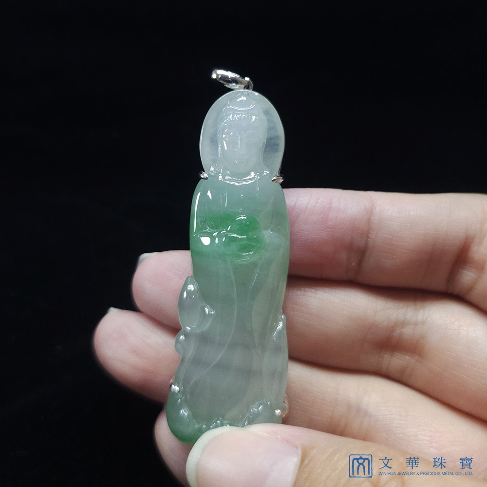 厚莊冰底陽綠觀音