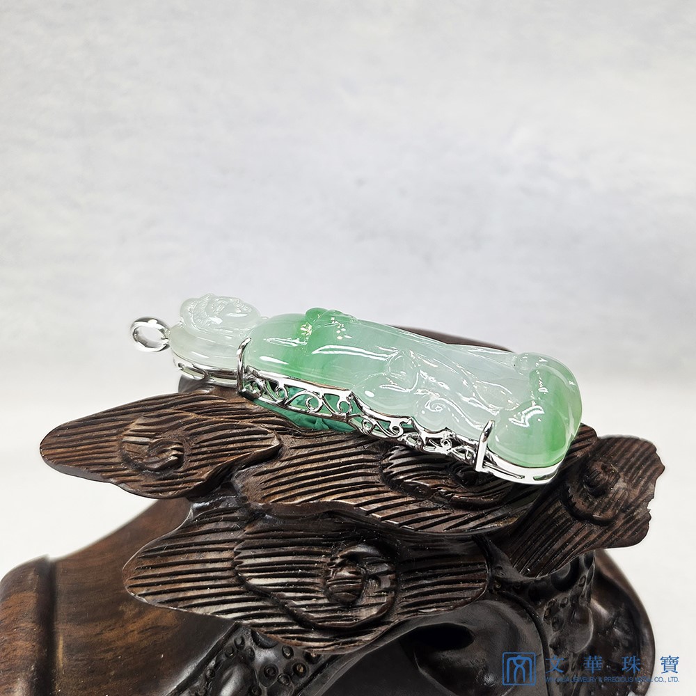 厚莊冰底陽綠觀音