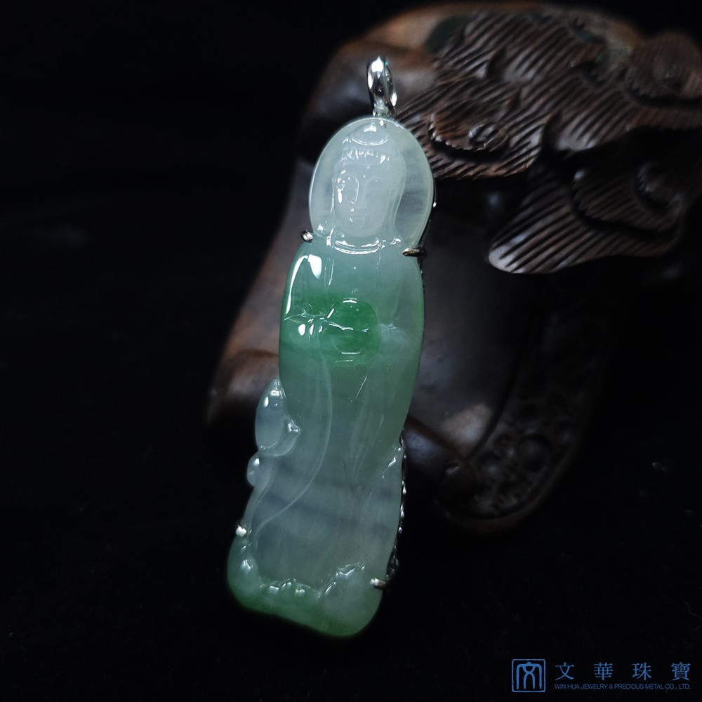 厚莊冰底陽綠觀音