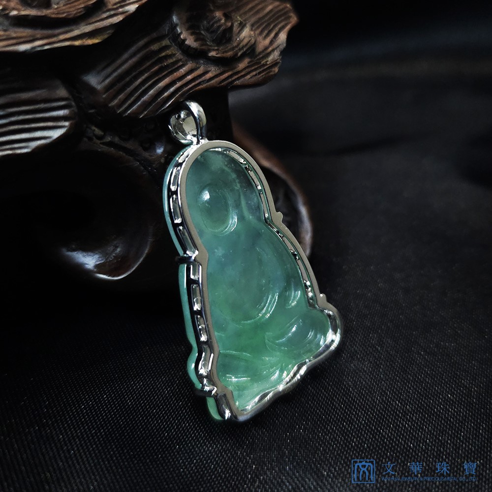 高冰滿綠持瓶觀音