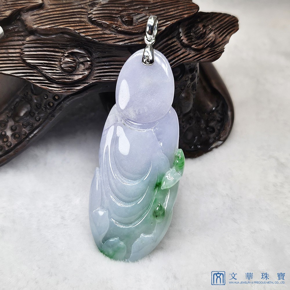 翡翠春彩厚莊觀音