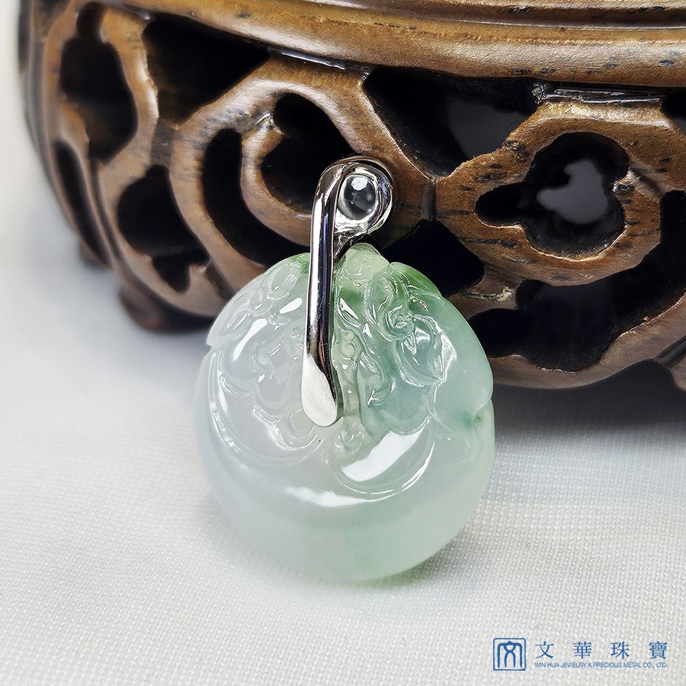 冰底飄花平安龍扣(已售出)