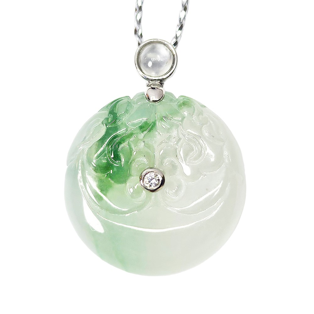 冰底飄花平安龍扣(已售出)