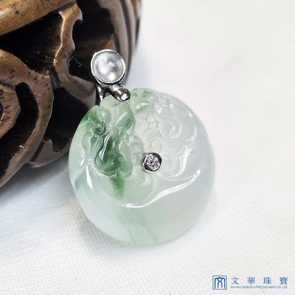 冰底飄花平安龍扣(已售出)