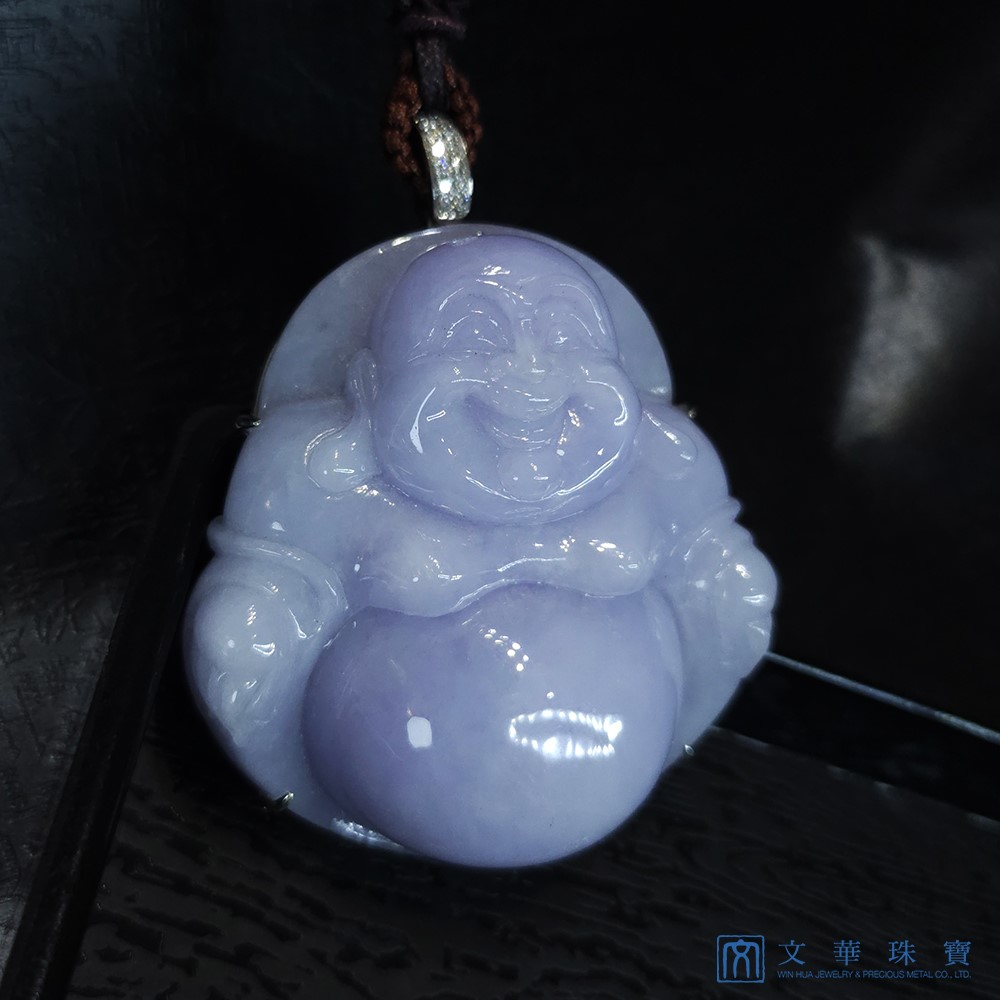 紫玉大尊佛公 贈精美中國繩乙入(已售出)