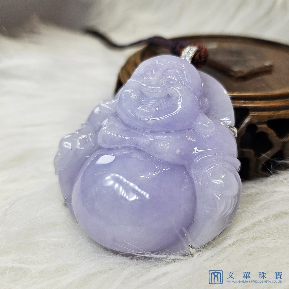 紫玉大尊佛公 贈精美中國繩乙入(已售出)