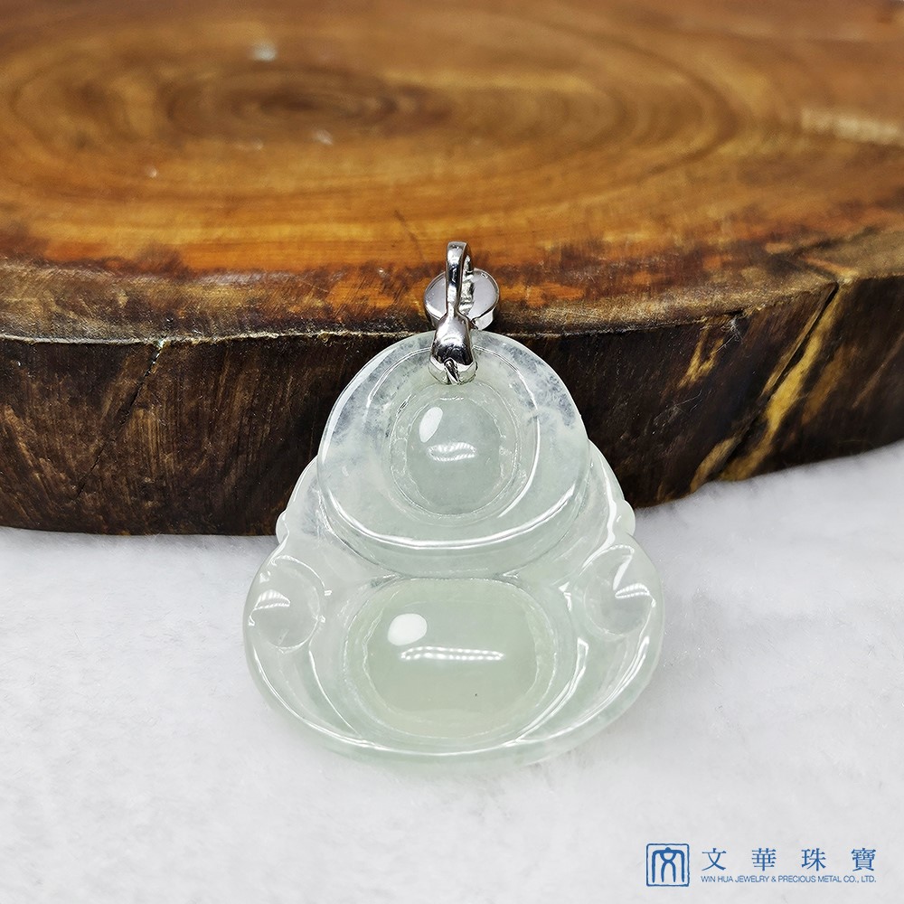 冰芙蓉彌勒佛玉墜