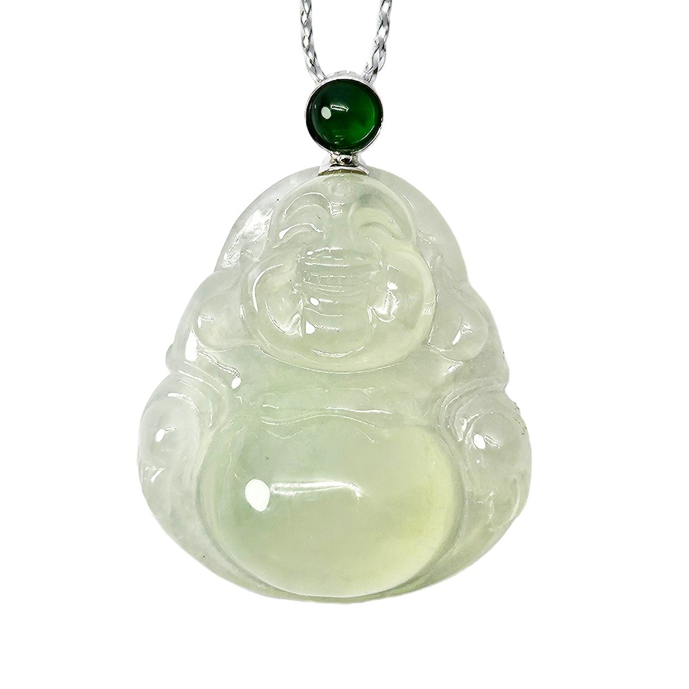 冰芙蓉彌勒佛玉墜