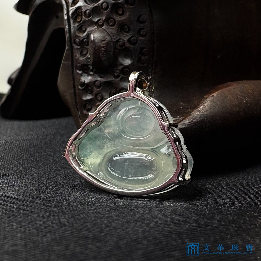 高冰起瑩小彌勒玉墜