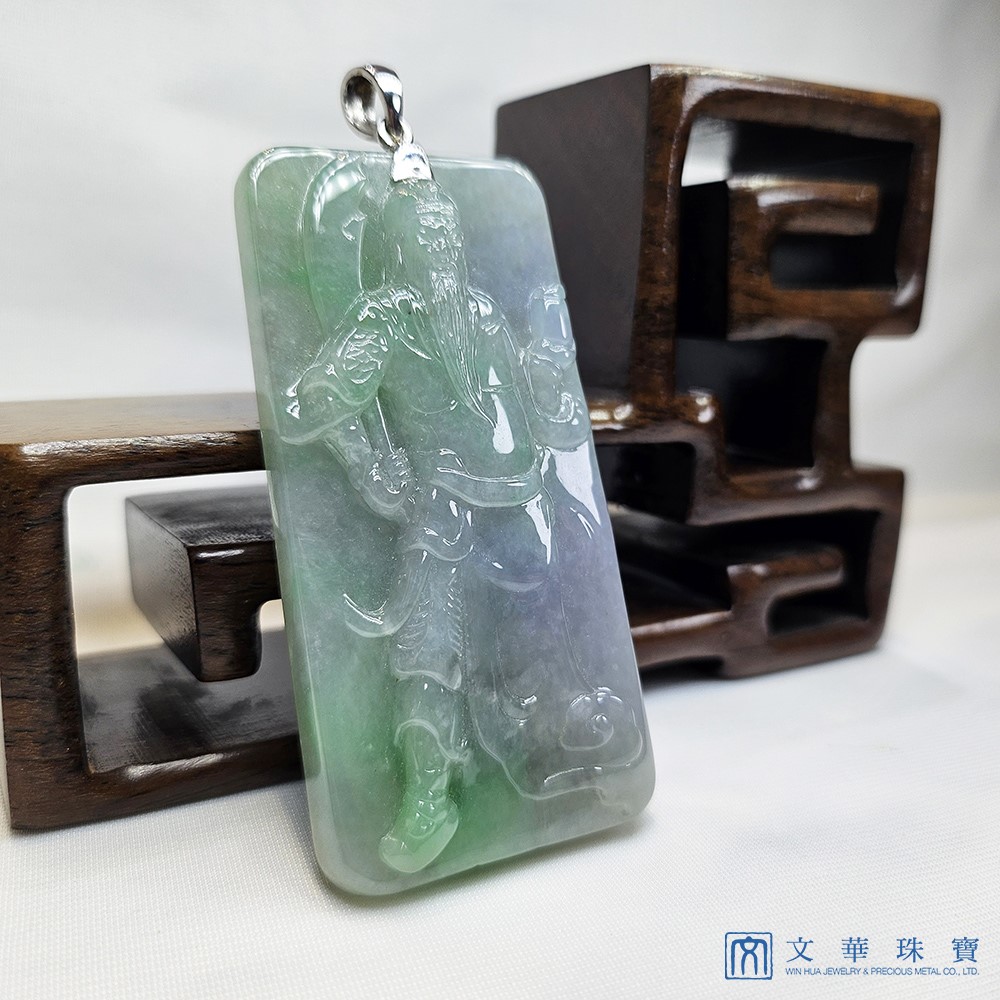 春彩大件關公玉牌(已售出)