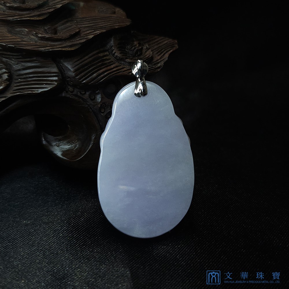 粉紫羅蘭布袋彌勒