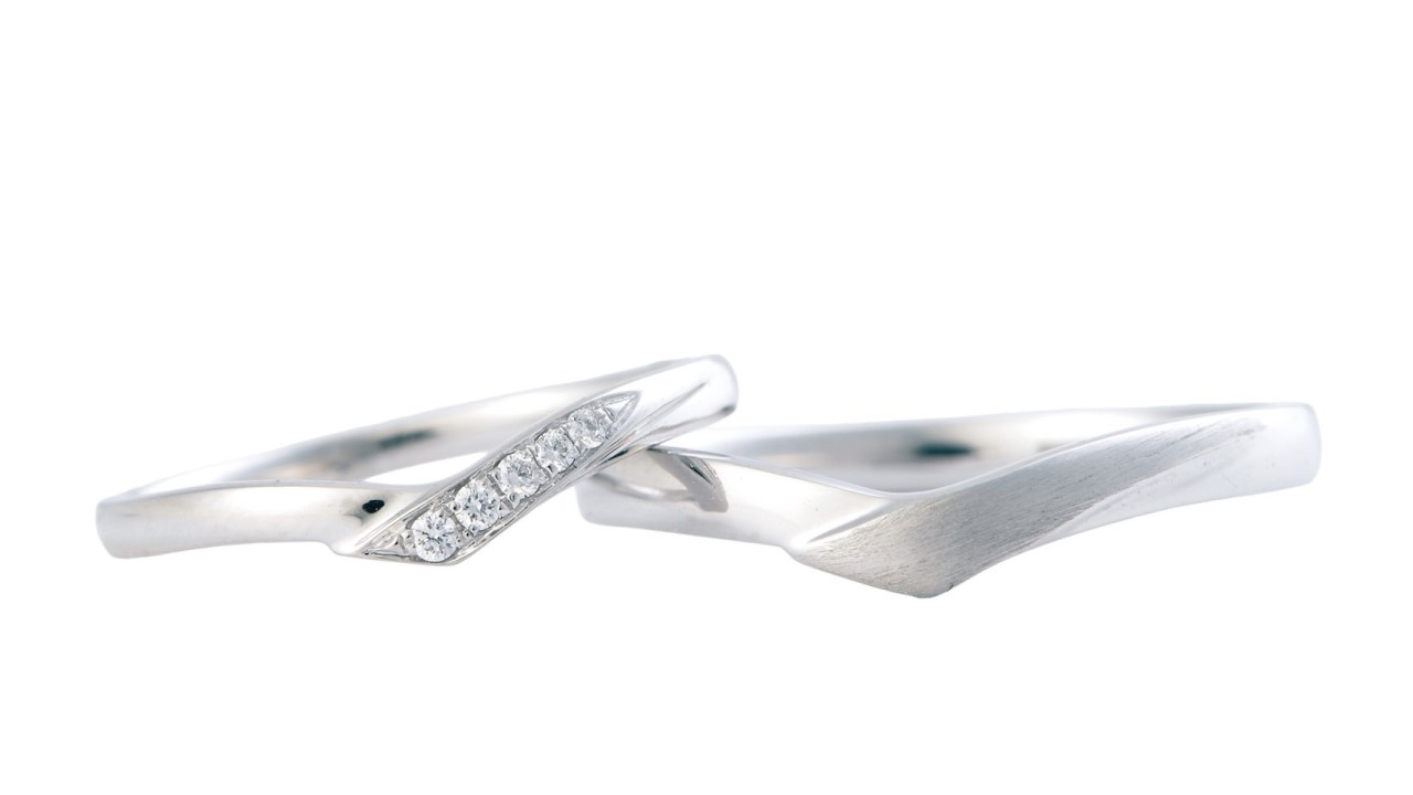 幸福樂章 The Music of love 鉑金鑽石對戒