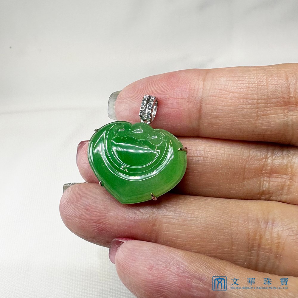 翡翠如意玉墜(已售出)