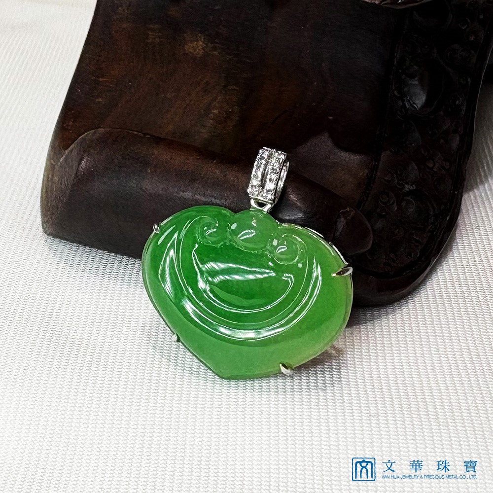 翡翠如意玉墜(已售出)